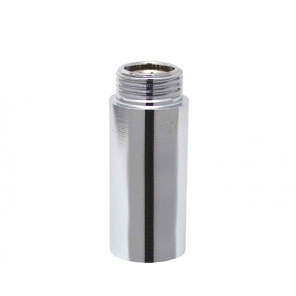 Aumento Cilíndrico/Torneira Latão 1/2" X 15mm M/F Cromado