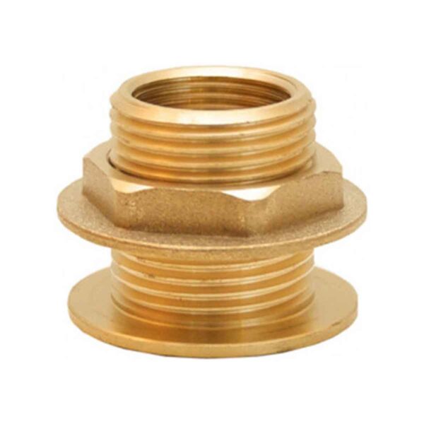 Canhão/Saída Depósito Latão 1 1/2" x 1 1/4" M/F