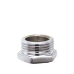 Casquilho/Porca Redução Latão 3/4" X 1/2" M/F Cromado