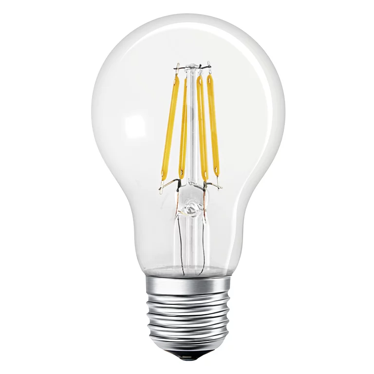 lampada-led-smart-bluetooth-a60-300o-e27-6w-2700k-625808-ledvance-plusdias.webp Lâmpada Filamento Led A60 360º E27 8W 2700K DIM Transparente - Image 1