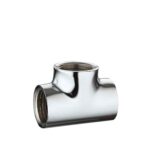 Tê Latão 1/2" F/F/F Cromado Liso