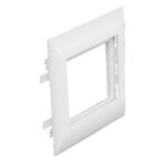Adaptador Simples 2M p/Série Q45 p/Calha c/Tampa 60/75 BR 10986ABR Efapel