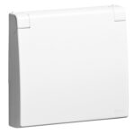 Centro p/Tomada Schuko c/Tampa e Obturador BR 50634TBR Efapel