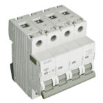 Disjuntor 4P 10A C 4,5kA 4M 551104CP Efapel