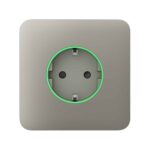 Espelho c/Centro p/Tomada Inteligente AZ SoloCover Smart Olive Ajax - Image 2