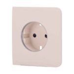 Espelho Lateral c/Centro p/Tomada Inteligente MF SideCover Smart Ivory Ajax
