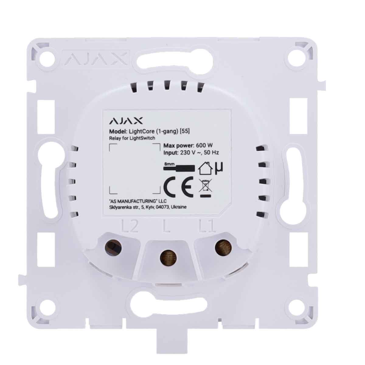 interruptor-inteligente-lightcore-1g1w-ajax-plusdias.jpg Interruptor Inteligente LightCore 1G1W Ajax - Image 1