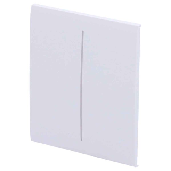 Painel Central Tátil Horizontal p/Interruptor de Luz Duplo BR CenterButton 2G Ajax