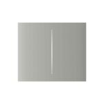 Painel Central Tátil Vertical p/Interruptor de Luz Duplo OS CenterButton 2G-V Oyster Ajax