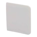 Painel Lateral Tátil Horizontal p/Interruptor de Luz OS SideButton 1G2W Oyster Ajax