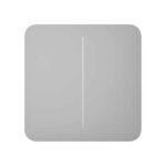 Painel Tátil Duplo p/Interruptor de luz NV SoloButton 2G1W Fog Ajax