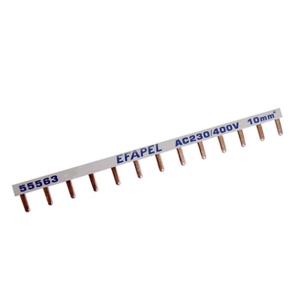 Pente Plano de Ligação Ponteira 1P 63A 10 MM² 57Mód. 555631PP Efapel