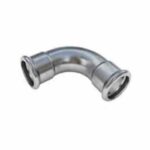 Curva 90º Inox AISI 316 Filpress 22 F/F
