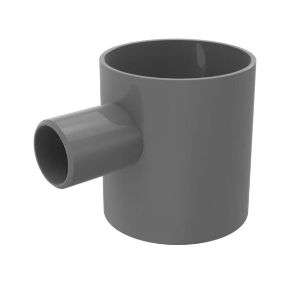 Sifão PVC 90x40 (1 Saída 40) DIN EN1329 CZ