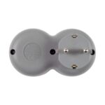 Bloco c/2 Tomadas 2P+T C/Ficha Macho S/Fio BR - Image 3