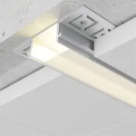 Perfil de Alumínio 61×14 de Encastrar p/Fita LED AL