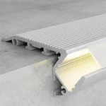 Perfil de Alumínio p/Escada 65×26,5 Saliente p/Fita LED AL