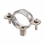 Abraçadeira c/Porca M8 Inox 4" - 110