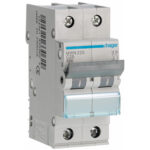 Disjuntor 2P 25A C 3kA 2M MWN225 Hager
