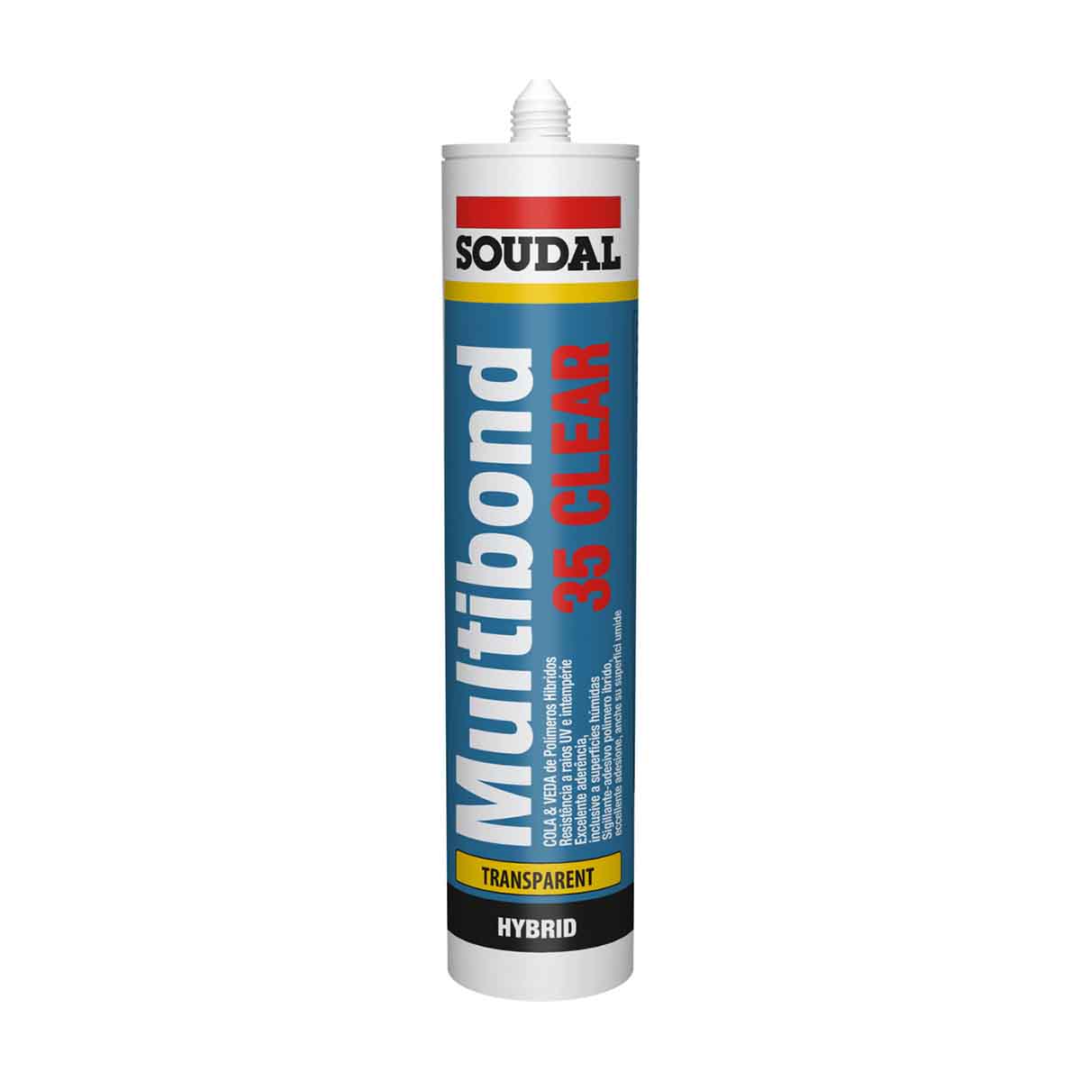 Cola-e-Veda-300ML-TRCR-Multibond-35-Clear-Soudal.jpg Cola e Veda 300ML TR Multibond 35 Clear Soudal - Image 1