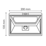 Aplique de Parede Led Solar 4W 6000K c/Sensor PT (4UN) - Image 2