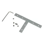 Conector Plano tipo T p/Perfil de Alumínio AL