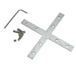 Conector Plano tipo X p/Perfil de Alumínio AL