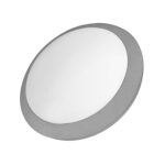 Aplique de Parede/Tecto Saliente Redondo Ford 2xE27 20W IP65 CZ PX-1801-GRI Forlight