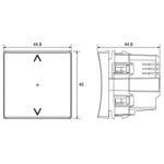 Interruptor de Estores Wiser BR NU350918 Schneider Electric - Image 3