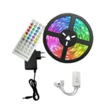 Kit Fita LED 24V DC 1W/M IP20 c/Comando e Transformador (15M)