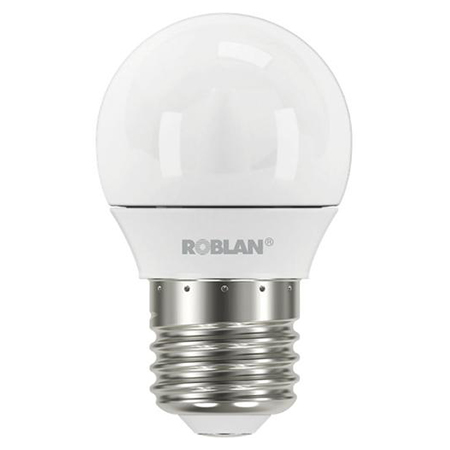 lampada-esferica-led-e27-leda15b_leda15f_leda15c_leda1505e27b_leda1505e27f_leda1505e27c-roblan-plusdias.jpg Lâmpada Esférica Led E27 5W 6500K LEDA1505E27B Roblan - Image 1