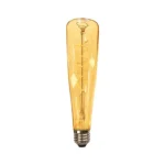 Lâmpada Led Vintage Âmbar 62MM Filamento E27 4W 2300K