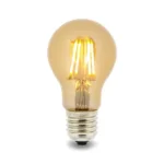 Lâmpada Led Vintage Âmbar A60 Filamento E27 4W 2300K