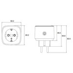 Tomada Inteligente 16A Wiser BR CCT711119 Schneider Electric - Image 2