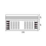 Transformador/Fonte de Alimentação Dimável Triac p/Fita LED 24V DC 80W IP20 - Image 2